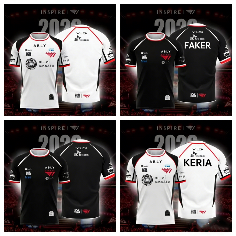 Esports Gaming Team - 2026 NEW T1 ESPORTS TEAM JERSEY