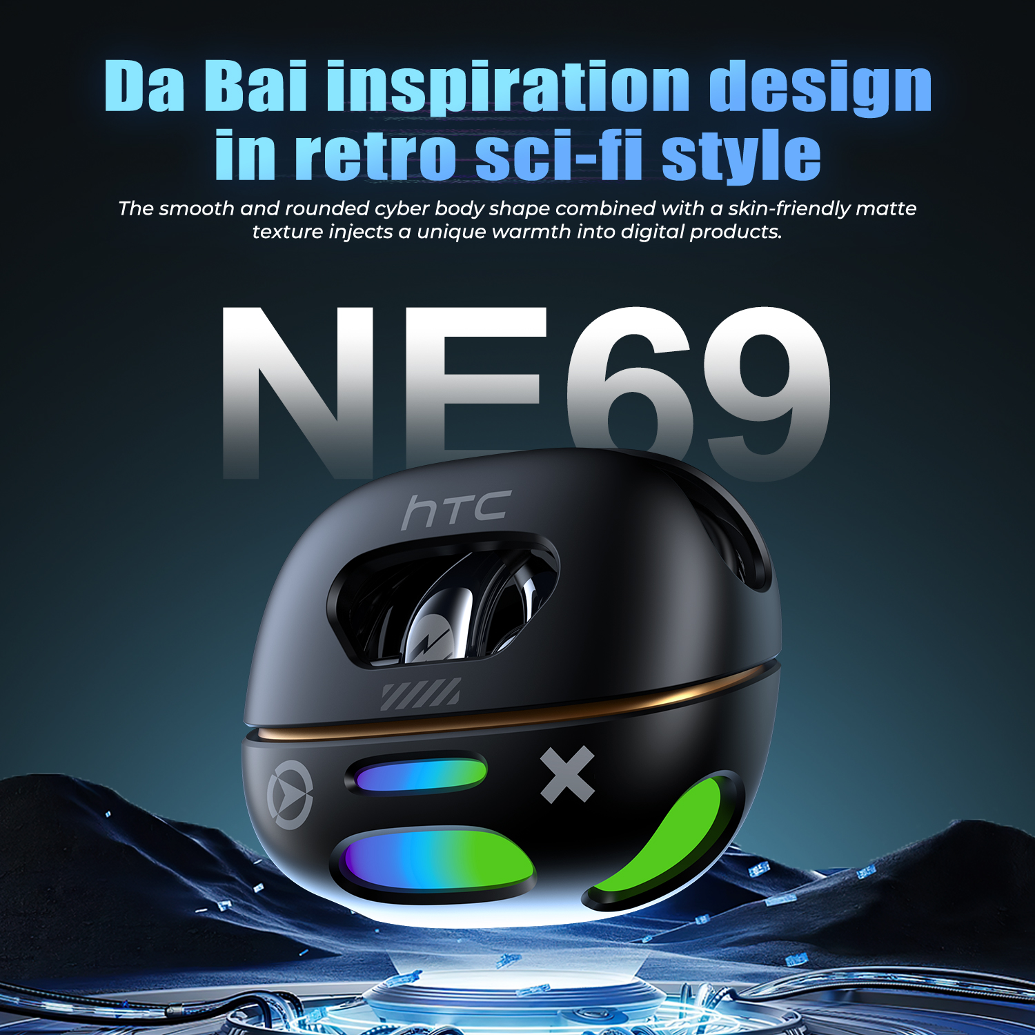 Esports Gaming Earbuds - Auriculares Traductor DeIdioma 2026 HTC NE69