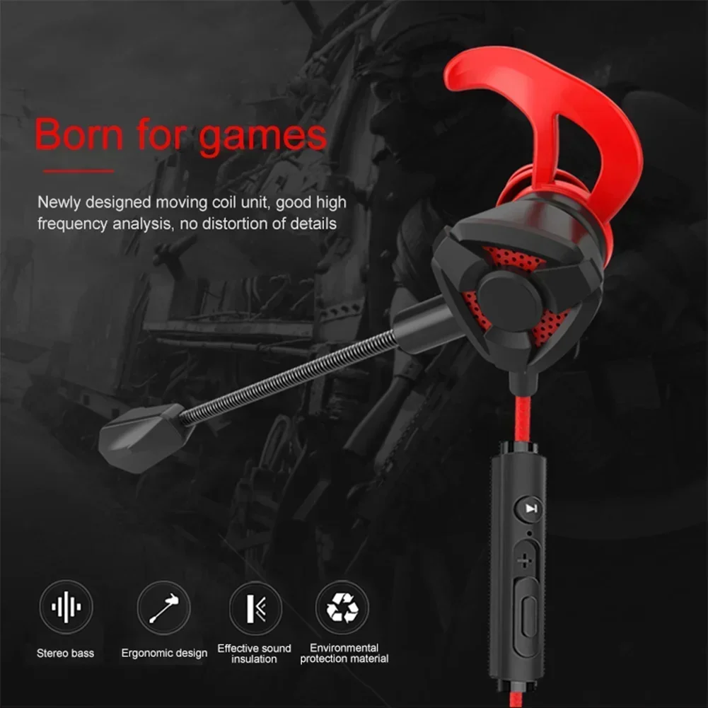 Headset Gamer Headphones Wired - Esports Gaming Earbuds recension och pris