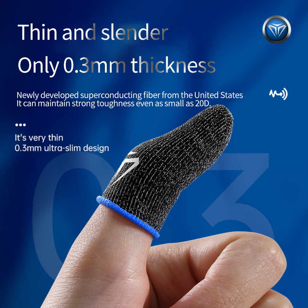 2 Pcs Mobile Game Fingertip Gl - Esports Gaming Gloves recension och pris