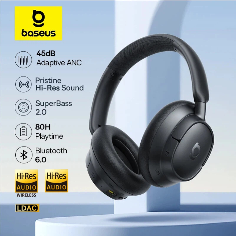 Baseus EH10 NC ANC Wireless He - Esports Wireless Gaming Headset recension och pris