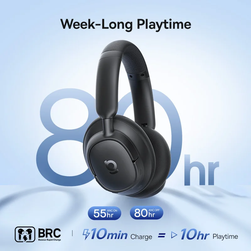 Baseus EH10 NC ANC Wireless He - Esports Wireless Gaming Headset recension och pris