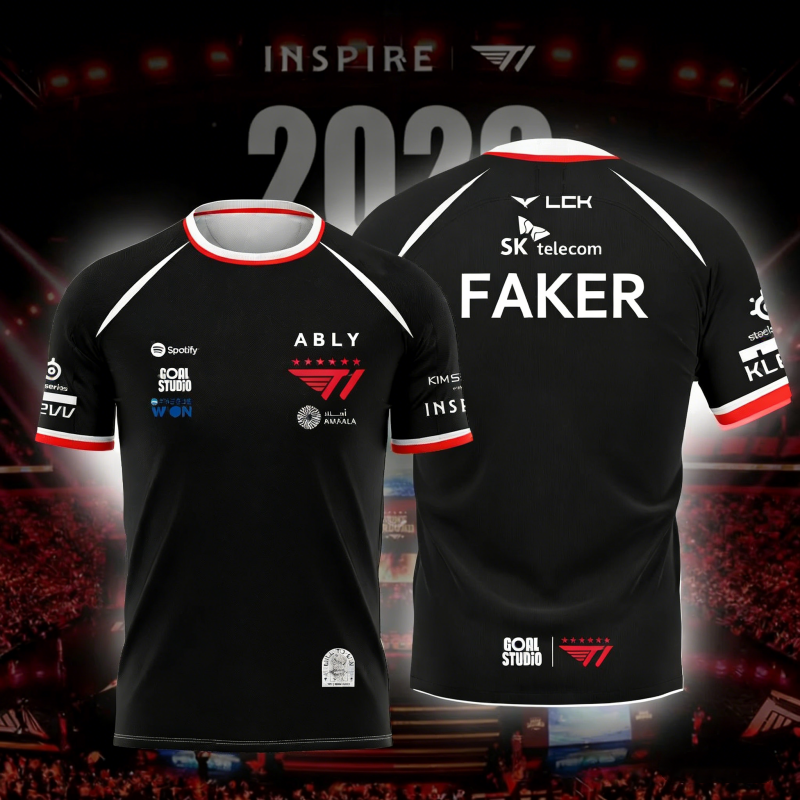 2026 NEW T1 ESPORTS TEAM JERSE - Esports Gaming Team recension och pris