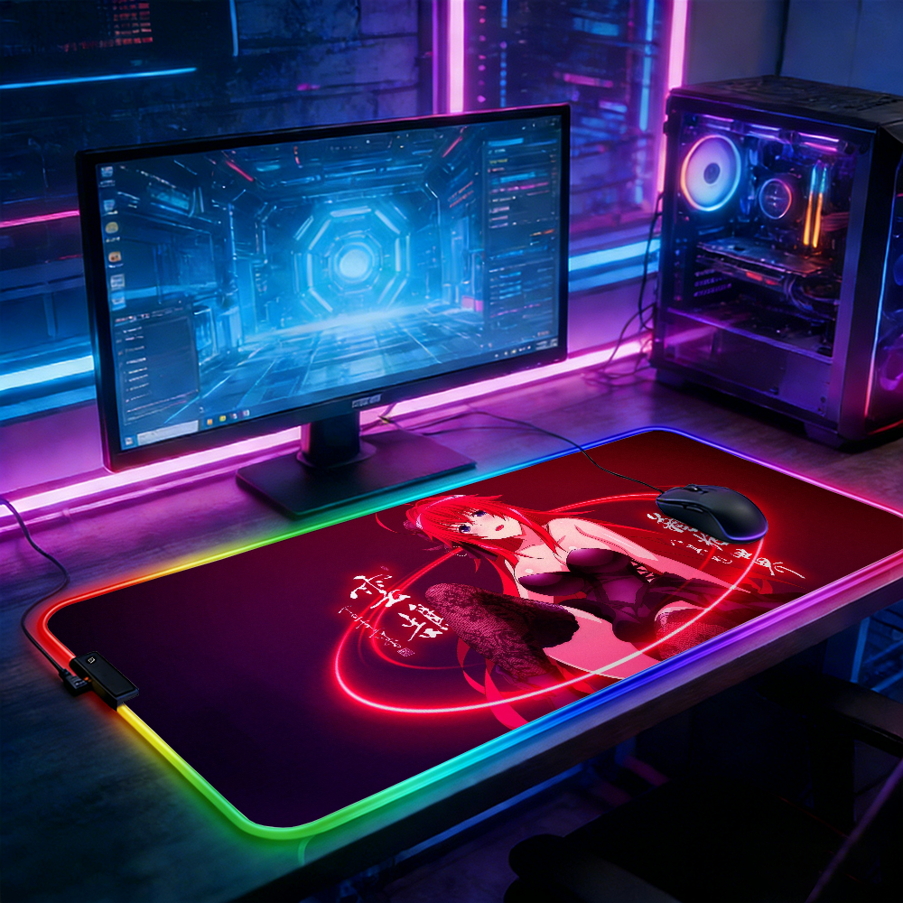 LED Lighting RGB Mouse Pad E-s - Esports Gaming High School recension och pris