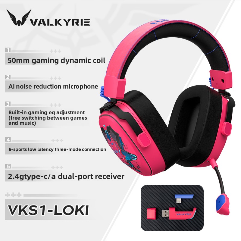 VALKYRIE VKS1 Gaming Headphone - Esports Gaming Mobile recension och pris