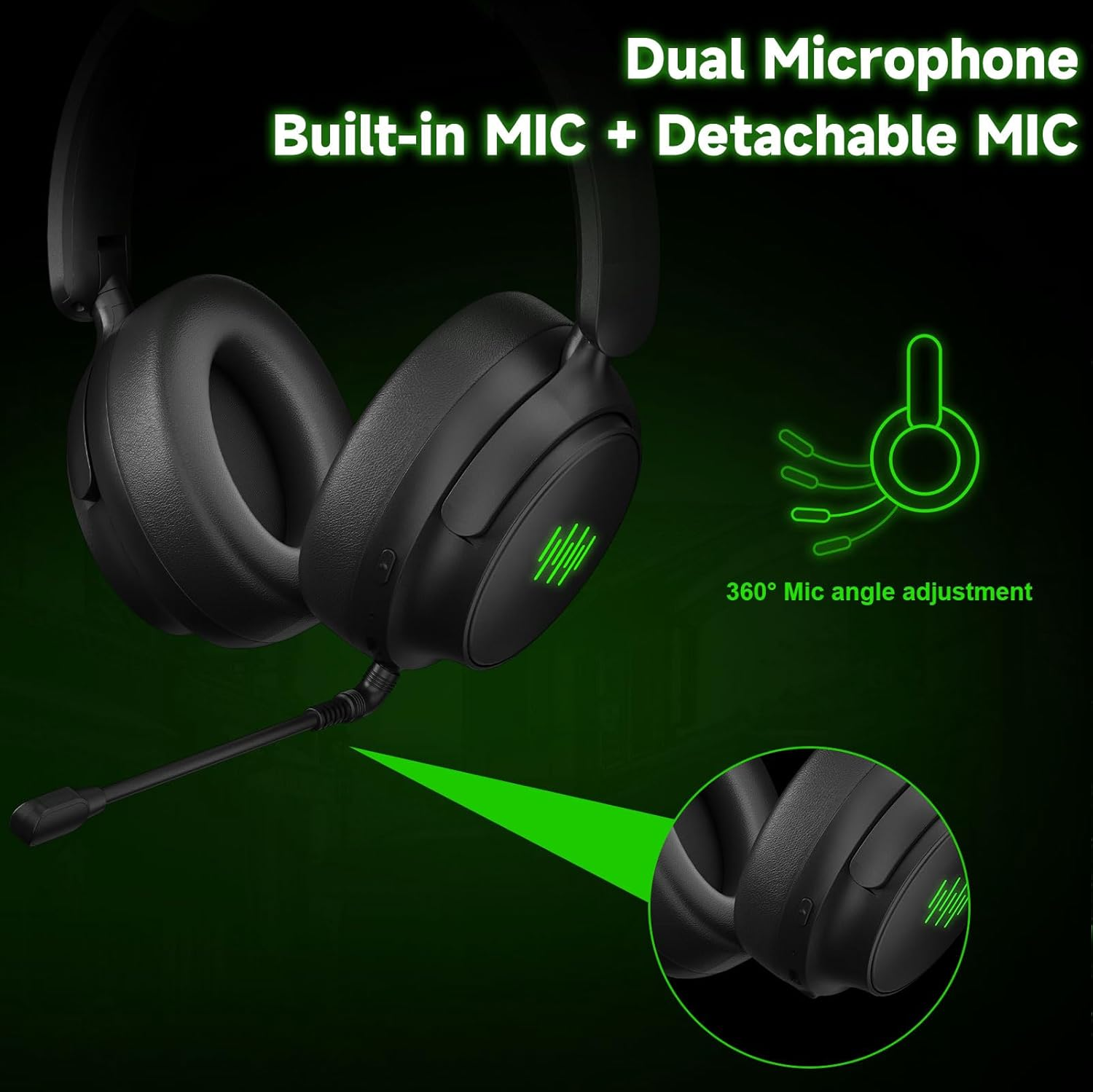 Foldable Gaming Headset For Xb - Esports Wireless Gaming Headset recension och pris