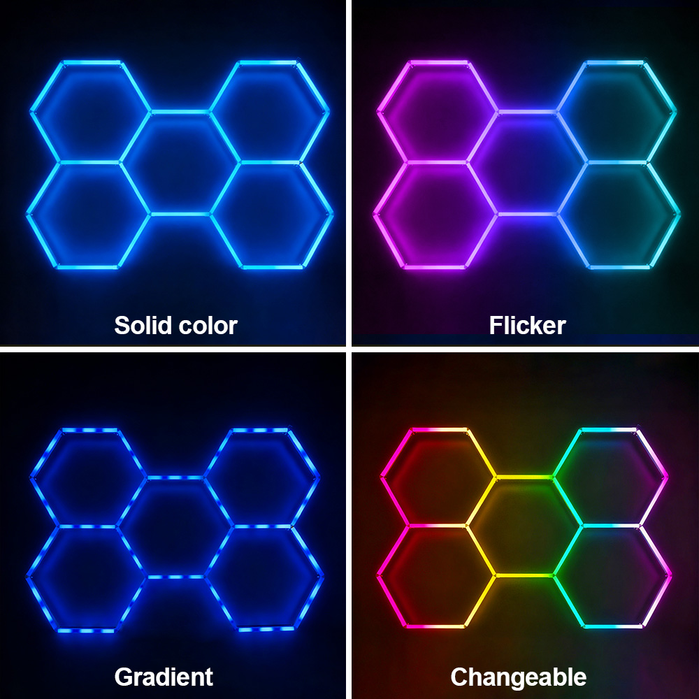 Smart RGB honeycomb hexagonal  - Esports Gaming Remote recension och pris