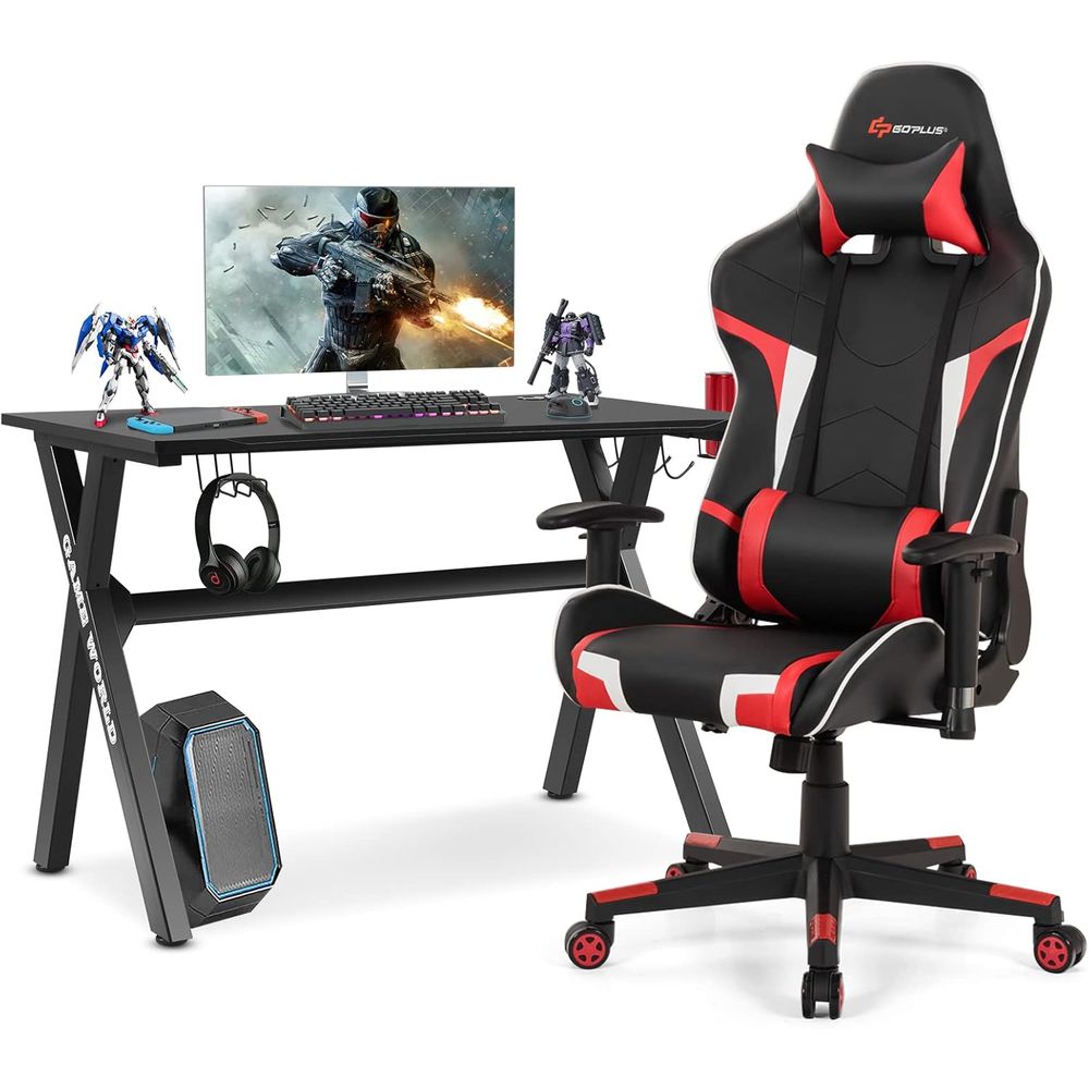 Racing Style Gaming Desk and C - Aor Esports Gaming Desk recension och pris