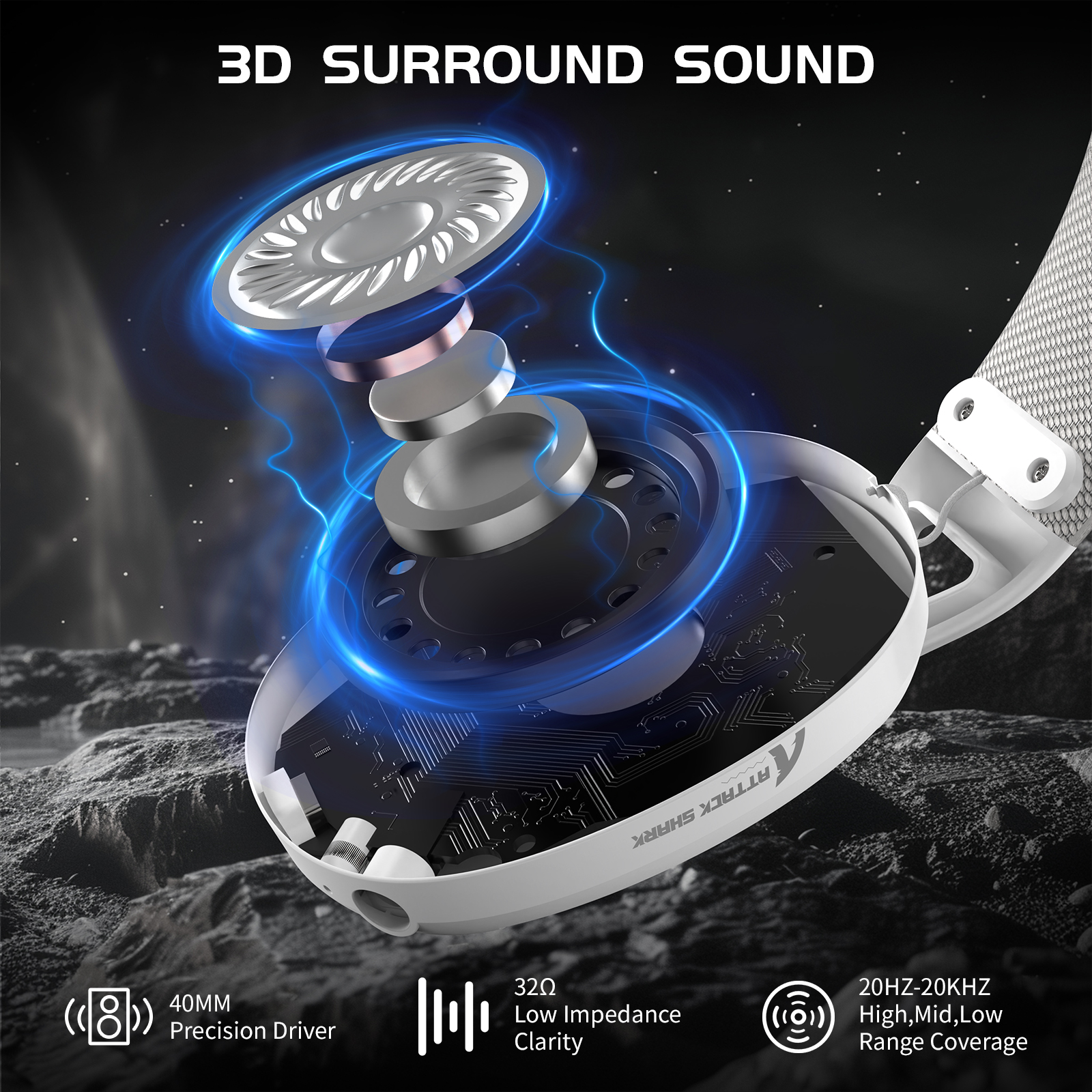 ATTACK SHARK L80 Ultra-Light T - Esports Gaming Earbuds recension och pris