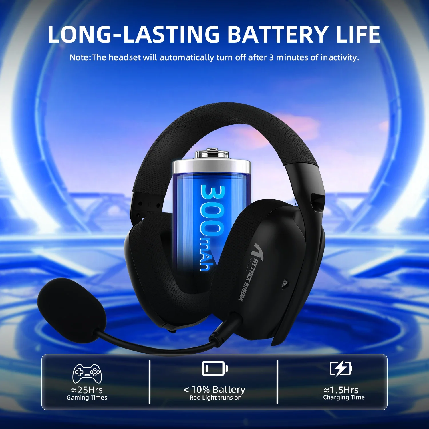ATTACK SHARK L80PRO Wireless G - Esports Wireless Gaming Headset recension och pris