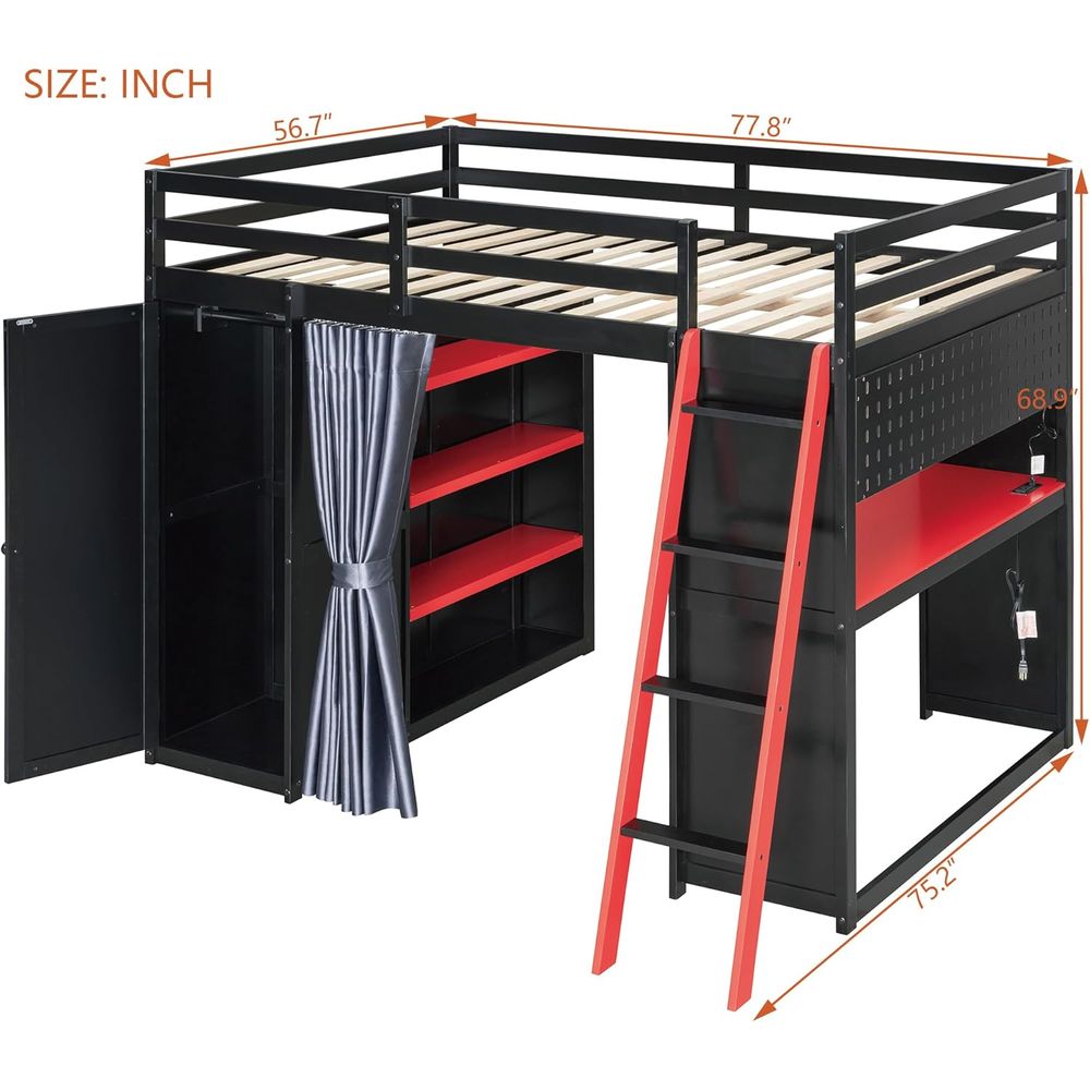 Esports Gaming Bed with Storag - Esports Gaming Bed recension och pris