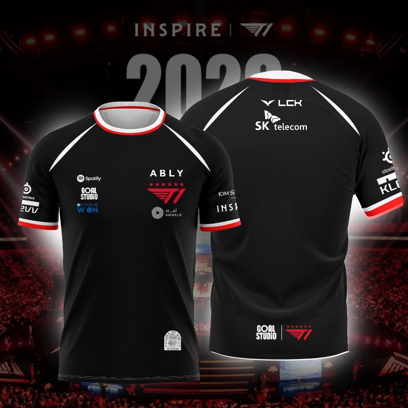 2026 New Family Kids Tees T1 E - Esports Gaming Team recension och pris