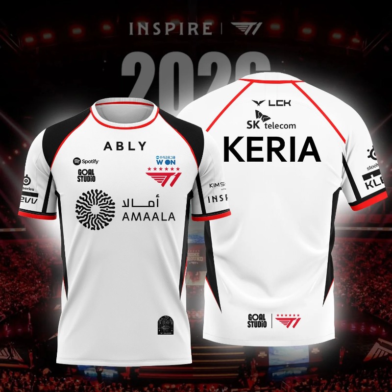 2026 New Family Kids Tees T1 E - Esports Gaming Team recension och pris