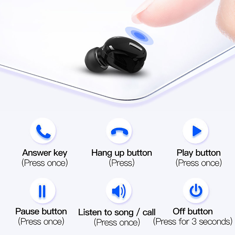 X9 Mini Bluetooth-Compatible 5 - Esports Gaming Earbuds recension och pris