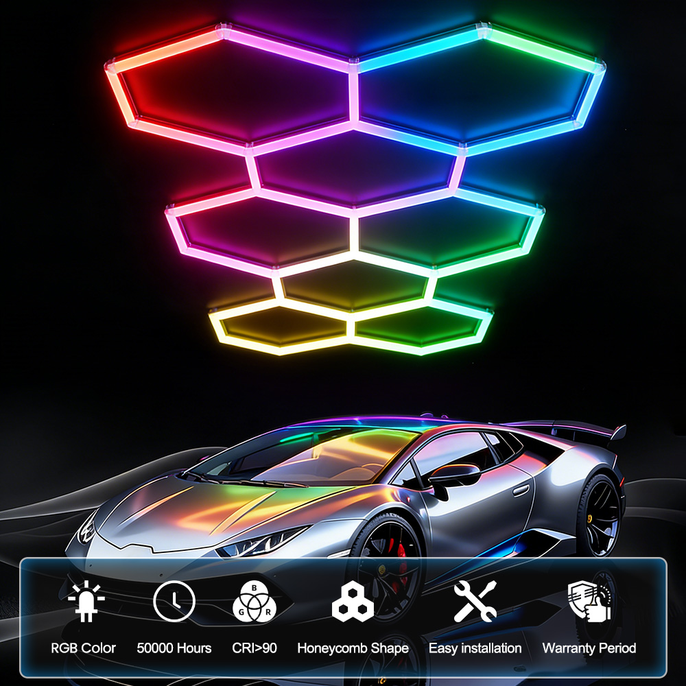 Smart RGB honeycomb hexagonal  - Esports Gaming Remote recension och pris