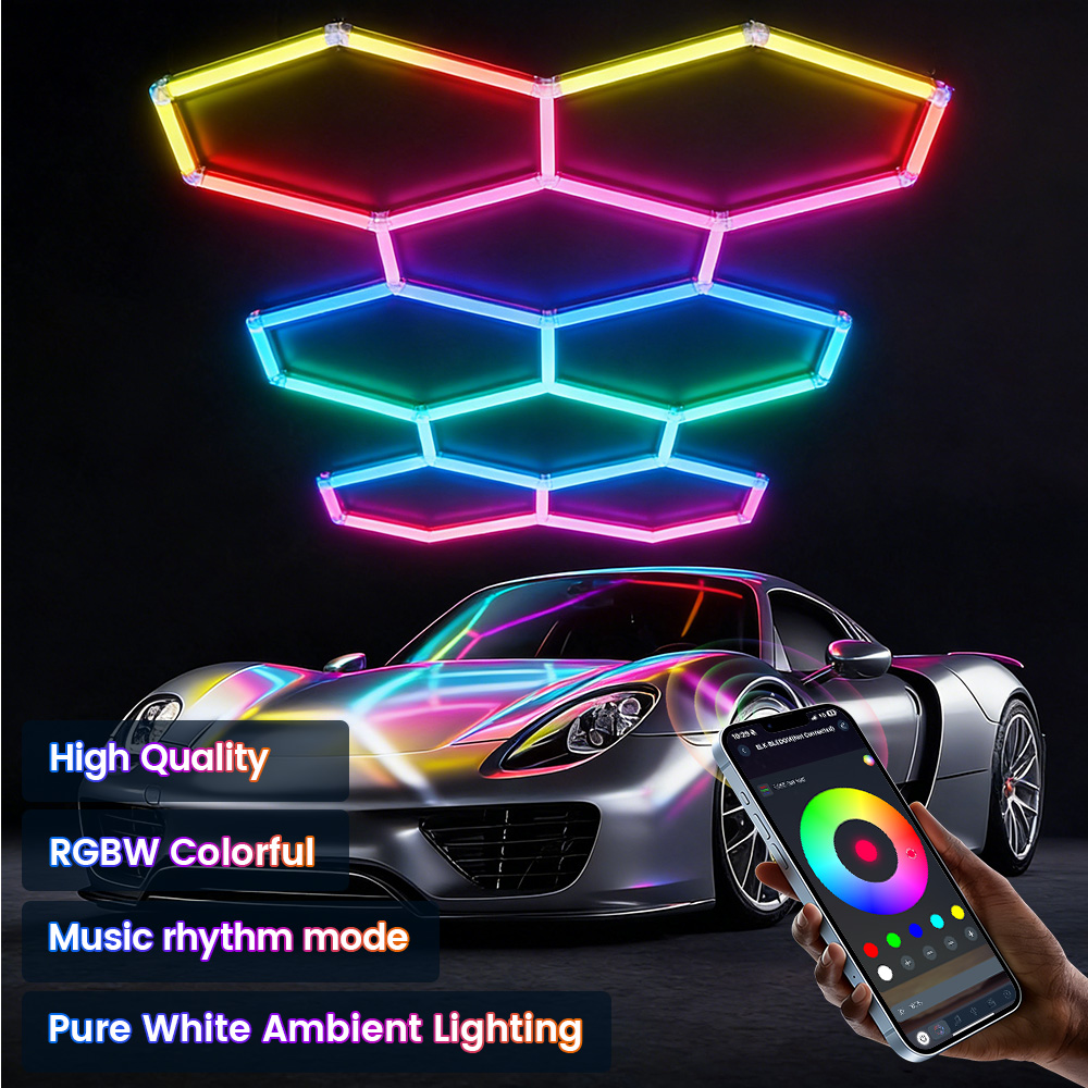 Smart RGB honeycomb hexagonal  - Esports Gaming Remote recension och pris