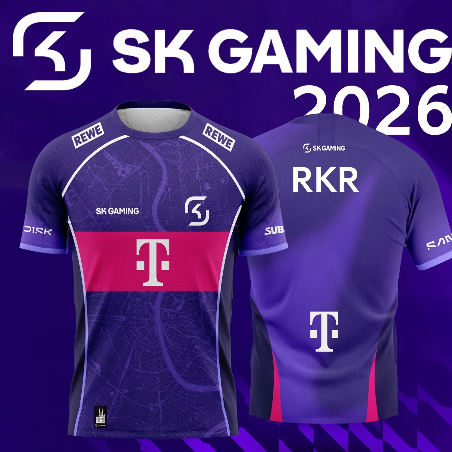 2026 New SK GAMING Esports Tea - Esports Gaming Team recension och pris