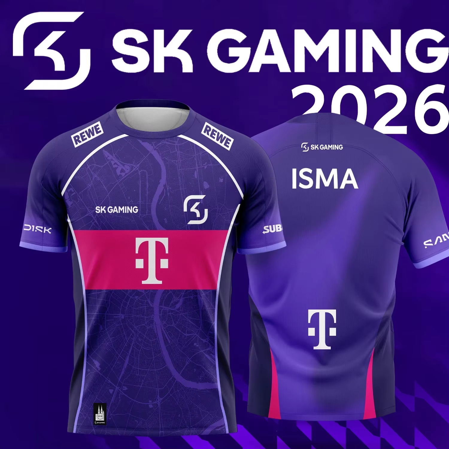 2026 New SK GAMING Esports Tea - Esports Gaming Team recension och pris