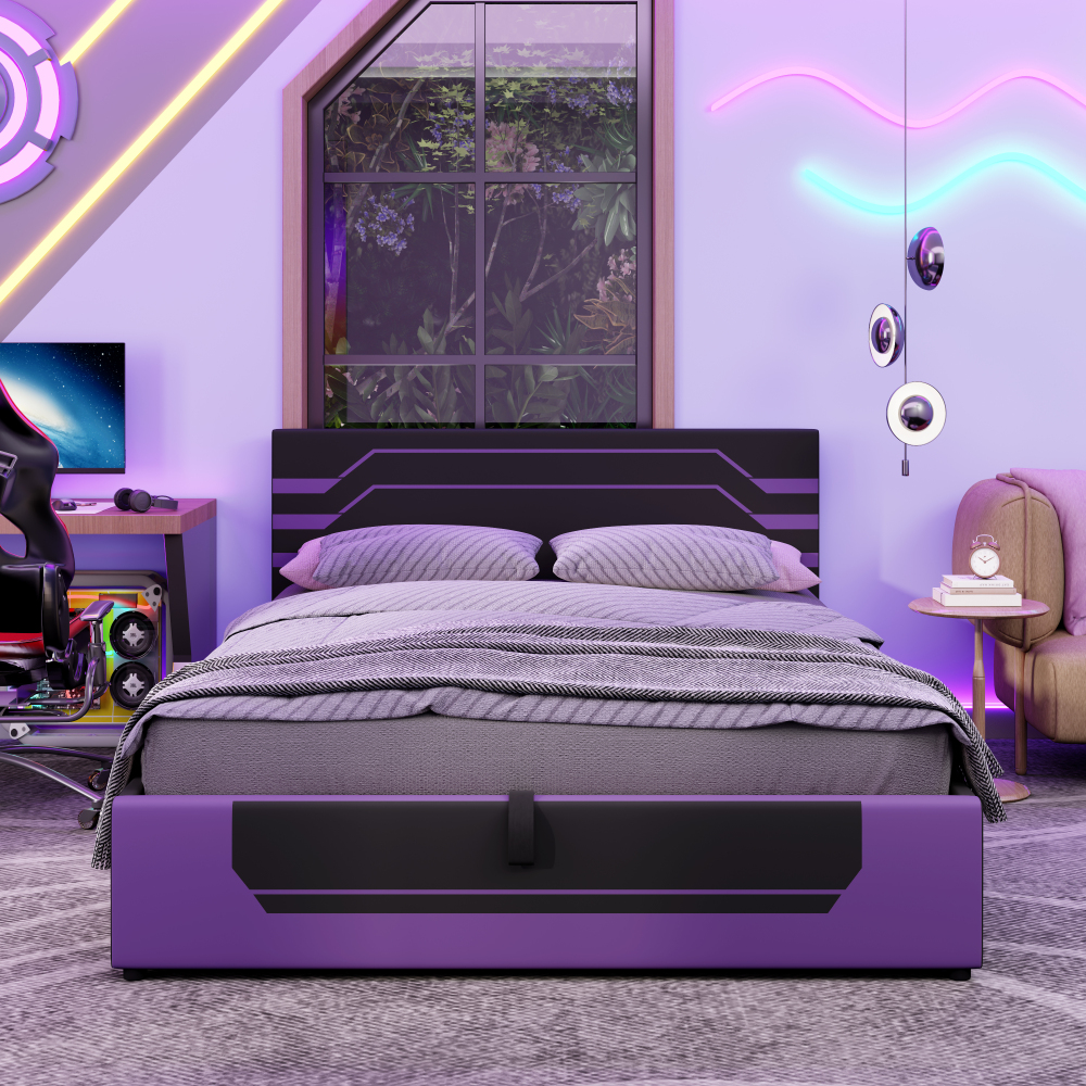 Queen Size Hydraulic Storage G - Esports Gaming Bed recension och pris