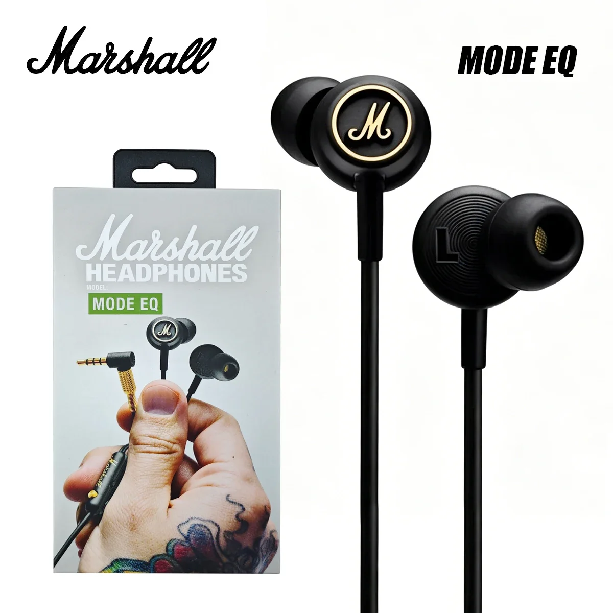 Marshall Mode EQ 3.5mm Wirelin - Esports Gaming Earbuds recension och pris