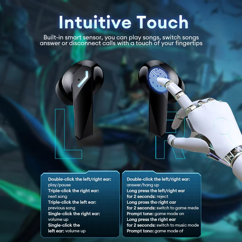 New Lenovo XT53 Wireless Upgra - Esports Gaming Earbuds recension och pris