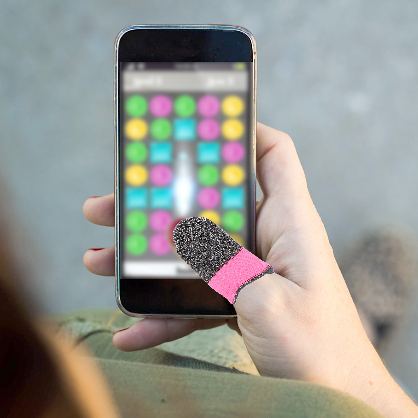 4Pairs Gaming Finger Sleeve Pr - Esports Gaming Mobile recension och pris
