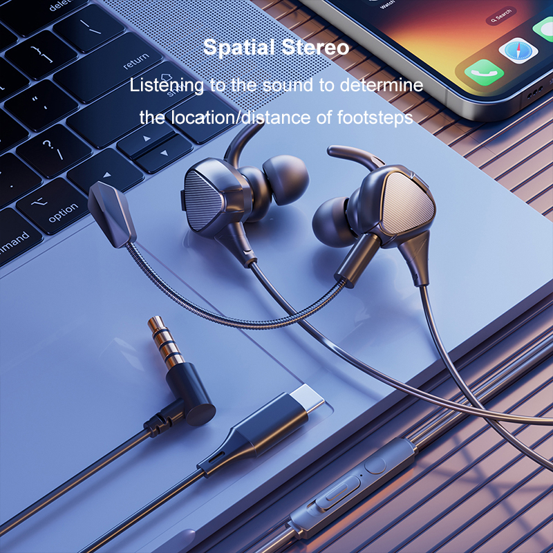 In Ear Gaming Earphones With M - Esports Gaming Mobile recension och pris