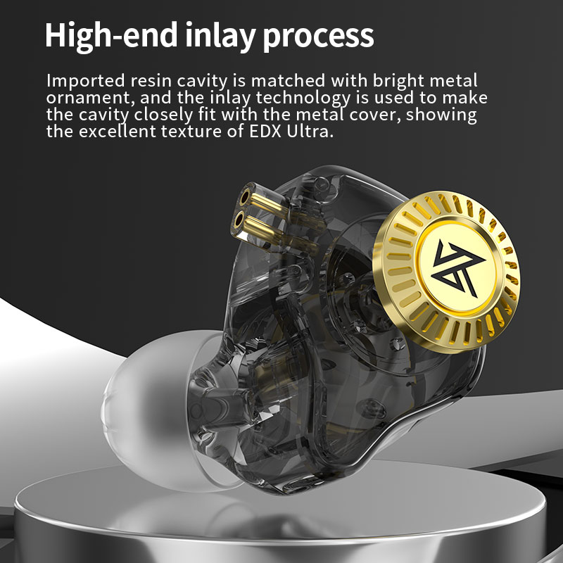 KZ EDX-Ultra wired hi-fi heads - Esports Gaming Earbuds recension och pris